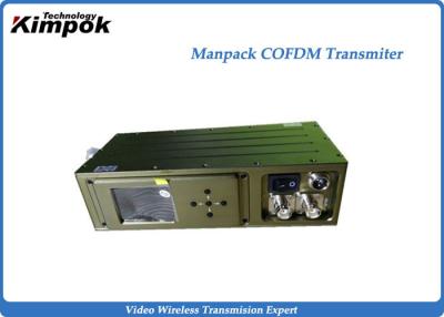 China HD / HD-SDI Wireless COFDM Video Transmitter for Broadcast and Command Vehicle for sale