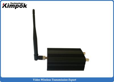 China Emisor de vídeo inalámbrico largo de la gama FPV vínculo video inalámbrico 1200Mhz del transmisor de 2 sistemas de pesos americanos del vatio en venta