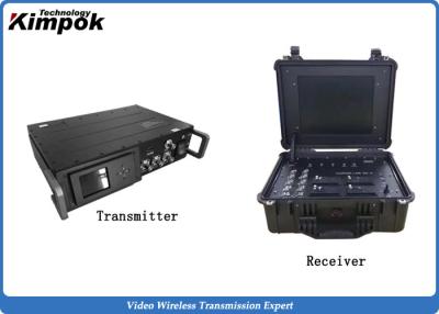 China Transmisor del poder más elevado ultrabajo del retraso 25W y gama marítimos de la distancia los 35-50km del receptor en venta