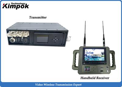 China Der hohen Geschwindigkeit Video-Audio Verschlüsselung des UAV-drahtlose Videoübermittler-200km Digital Absender-AES zu verkaufen