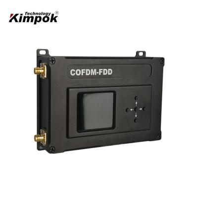 China transmissão sem fio completa do vídeo do IP de Raido COFDM dos ethernet de 50km Duplx e do rádio dos dados à venda