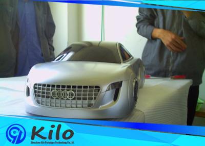 China SLA/SLS Plastic Rapid 3D Printing Prototype Service Silver Painting Car Model for sale