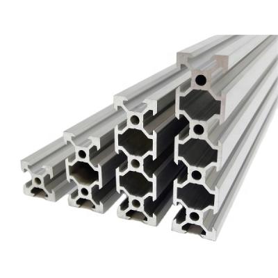 China 6063 T5 Industrial Aluminum Extrusion 2020 2040 Aluminum Profile T Slot V Slot Profile For Linear Rail 3D Printer for sale