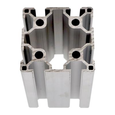 China Industrial white color 6060 t5 aluminum extrusion profiles white color anodized profile extruded aluminum for sale