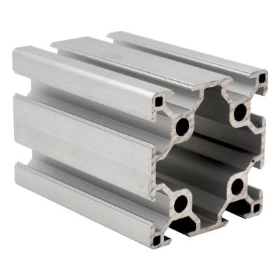 China Underground 6060 Universal Size Industrial Silver Anodizing Aluminum Profile for sale