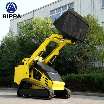 China Hotels China Earth-moving Machinery 1 Ton Mini Skid Steer Loader For Sale for sale