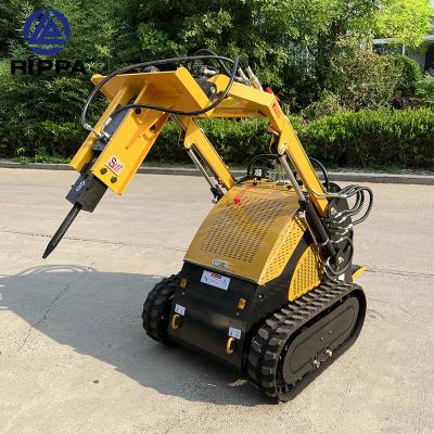 China Hotels NDI Mini Skid Steer Manufacturer 1 Ton Mini Skid Steer Loader for sale