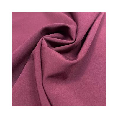 China Water Resistant Popluar Fabric 75D Recycle Polyester Spandex Four Way Stretch 115GSM For For Coat And Pants for sale