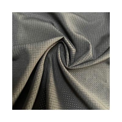 China Breathable 100D Stretch Polyester Spandex Four Way Hole Fabric For Cloth And Pant Sunproof Bag for sale