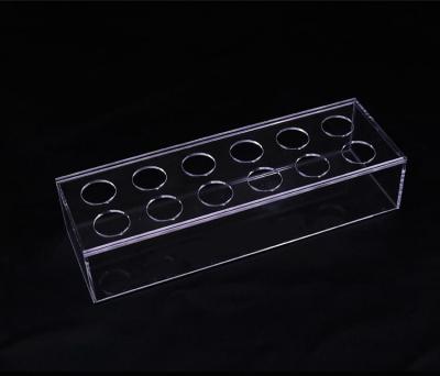 China OEM ODM Tafelplaat Duidelijke Acryl Rectangle Vaas, Bruiloft Acryl Bloemen Display Box Te koop