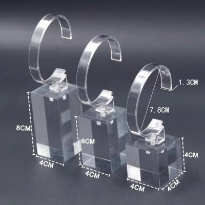 China Transperant Acrylic Watch Display Stand For Jewelry Photography And Exhibition for sale