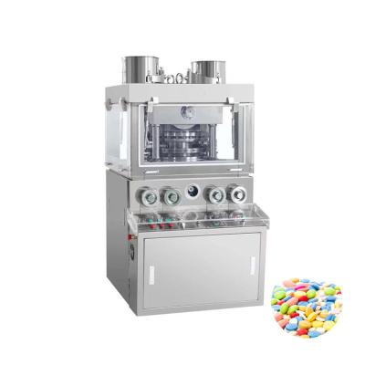 China Stainless Steel Tablet Compressing Machine With 17mm Fill Depth for sale