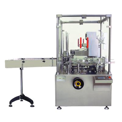 China Interval Automatic Box Filling Machine ZH-120 Pet Bottle Packing Machine for sale