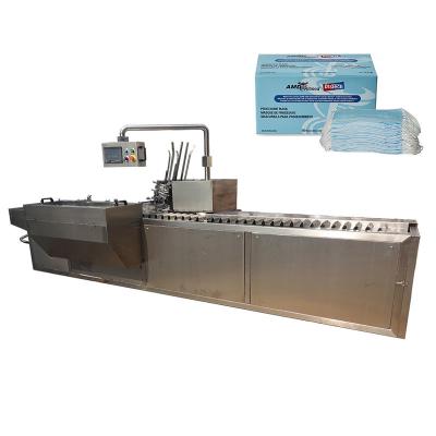 China Máquina de embalagem horizontal automática da caixa da caixa para a máscara/tubo/garrafa/sabão/máquina de encadernação da luva/bebida à venda