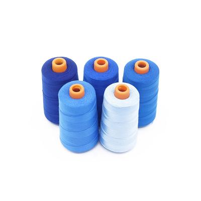 China High Tenacity Factory Price 20/3 Colorful 100% Polyester Spun Sewing Thread for sale