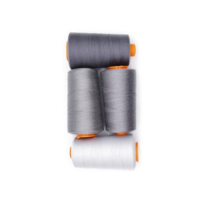 China Promotional 100% Spun Polyester High Tenacity Cheap Prices 20/2 Well Gray Sewing Thread For Garment for sale