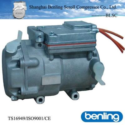 China Refrigeration Parts Electric DC 72v Air Conditioner Compressor For Electric Automotive Air Conditioning for sale