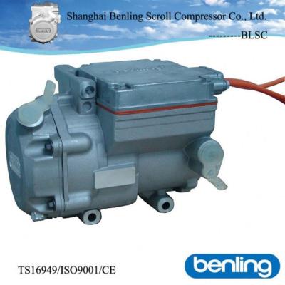 China Automotive Electric Refrigeration Parts 24V DC 18cc/rev HFC134a/RL68H Air Conditioning Compressor for sale