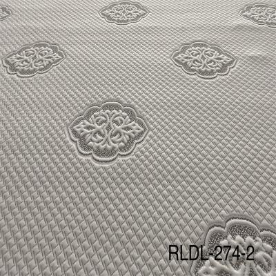 China Anti-UV Knitted Jacquard Mattress Fabric With Chinese 100% Polyester Ink Painting Pattern for sale