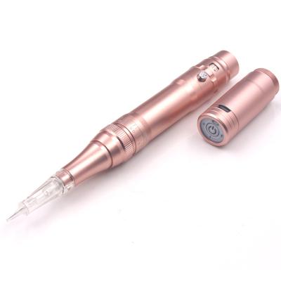 China Eco-friendly Wireless Permanent Makeup Microblading Eyebrow Tattoo Machine Rechargeable Tattoo Pen for sale