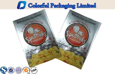 China 50g Custom Printed Potato Chips Packaging Bag with Glossy printing for sale