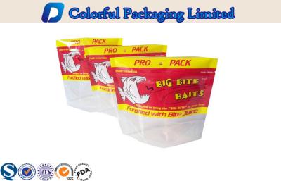 China Biodegradable stand up packaging pouches for fish / dog / cat food for sale