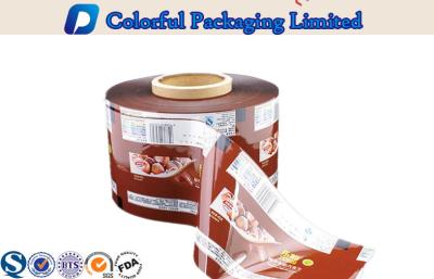 China Automatic Aluminum lined Packaging Film Roll for ice cream / popsicle for sale