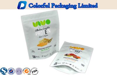 China frozen food , seafood stand up packaging pouches with matte printing for sale