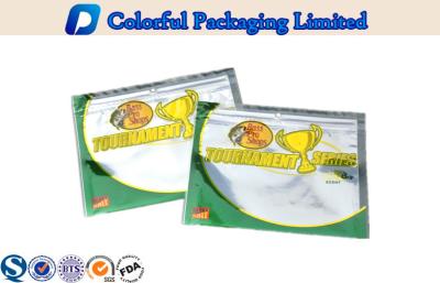 China Aluminum Foil Laminated Pouch For Fishing Baits Packing , custom printed for sale