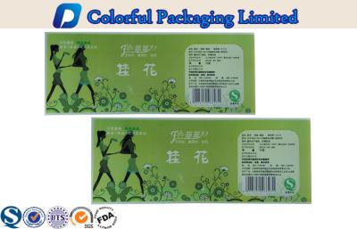 China OEM printed Vinyl Custom Product Labels Stickers with Glossy / Brushed finishes for sale