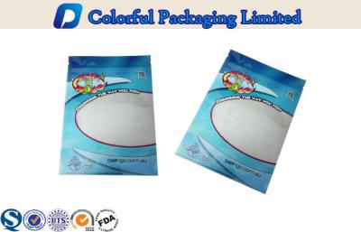 China Food Grade PET / PE Fishing Lure Packaging Resealable Zipper With Clear Window for sale