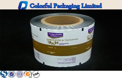 China Aluminum Foil Laminated Plastic Packaging Film Roll Heat sealing for sale