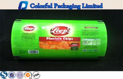 China PET / PE Packaging Film Roll 250g 500g Big Capacity Potato Chips Packaging for sale