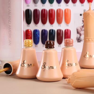 China Nail Art Beauty LED UV Lamp 30S Pink UV Lamp Nail Gel Polish Beautiful Full Color Gel Nail Polish 1 Minutes Nature Resin for sale