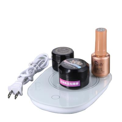 China Art Tool 220V 16w Nail Art Tool 220V 16w Waterproof Smart Heating Nail Polish Heat Resistant Mat 55 Degree Hot Cup Thermostatic Ceramic Coaster for sale