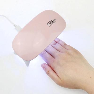 China ABS 2021hot selling MINI Manufactory Wholesale UV Nail Lamp SUN 6W quicky LED dry lamp for manicure gel nail for nail salon for sale