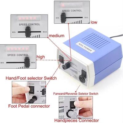 China Professional Electric Salon Beauty Drill 30000RPM For Nail Polish Art Manicure Machine Nail Gel Acrylic Nail Drill Machine for sale