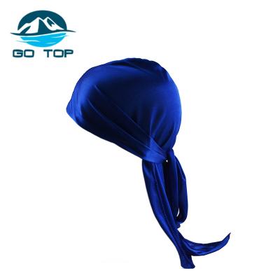 China Common Unisex Velvet Durag Premium Extra Long Straps Durag for sale