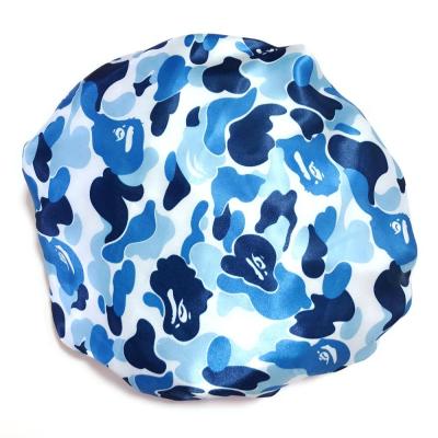 China Picture Picture Customize Silk Hat Pattern Hair Sleep Hoods Wholesale for sale