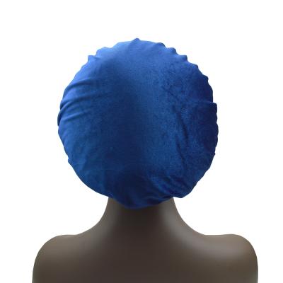 China Wholesale Velvet Hair Hoods For Women Adult Size Adult Size for sale