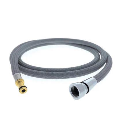 China 150259 modern moen kitchen faucet spray replacement usa braided plastic hose 5/8