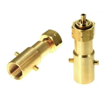 China gasbank UK bayonet filling adapter to din type-gas bottle inlet BYT2021 for sale