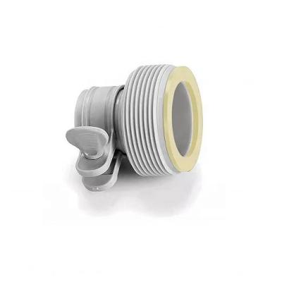 China Intex 29061E Type B Pool Pump Adapter Wire Fitting Connector For Swimming Pool Ground Pump 1.25Gray 29061E for sale