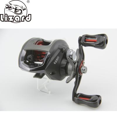 China Plastic + Metal Lizard 10+1BB Fishing Matte Black Color Left/Right ABU Bait Same Casting Reel Fishing Reel for sale