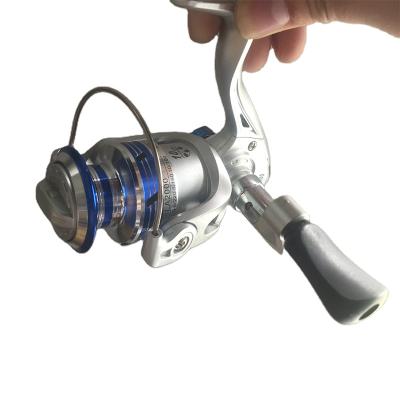 China Plastic + Metal Gear Blue 10 Gear Ratio 5.2 Ratio High Speed ​​Spinning Fishing Reel 10 LA1000-6000 for sale