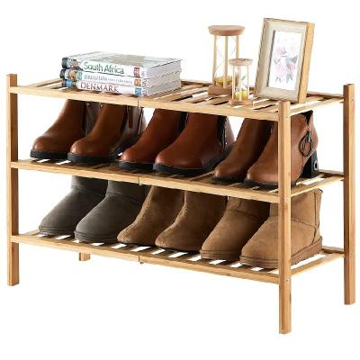 China Home Bamboo Shoes (Size) Adjustable Multi-Layer Modern Shoe Storage Cabinet Organizer Shoe Cabinet Shelves Storage Simple Modern Shoe Rack for sale