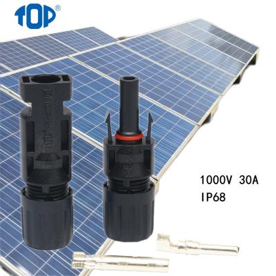 China TOP PV-ST01 10A 12A 15A 20A 30A PV Energy System Waterproof PV Connector High Quality Support Solar Power Fuse Connector for sale