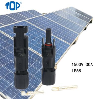 China TOP PV-ST101 1500V MC power 4 connector solar panel solar connectors for solar system for sale