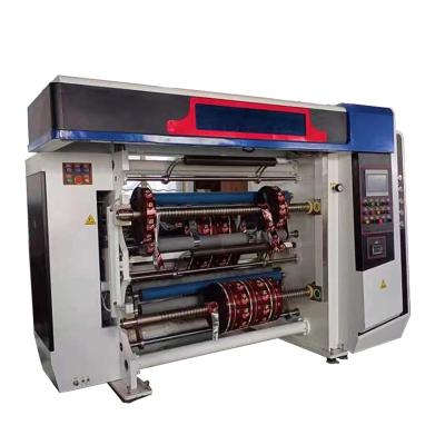 China Hotels Plastic high speed opp drawing slitting and rewinding machine for sale