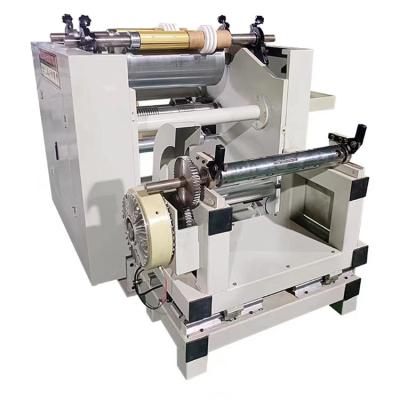 China Hotels Automatic paper non-woven label die cutting and slitting machine Rotary equipment slitting and rewinding machine for sale